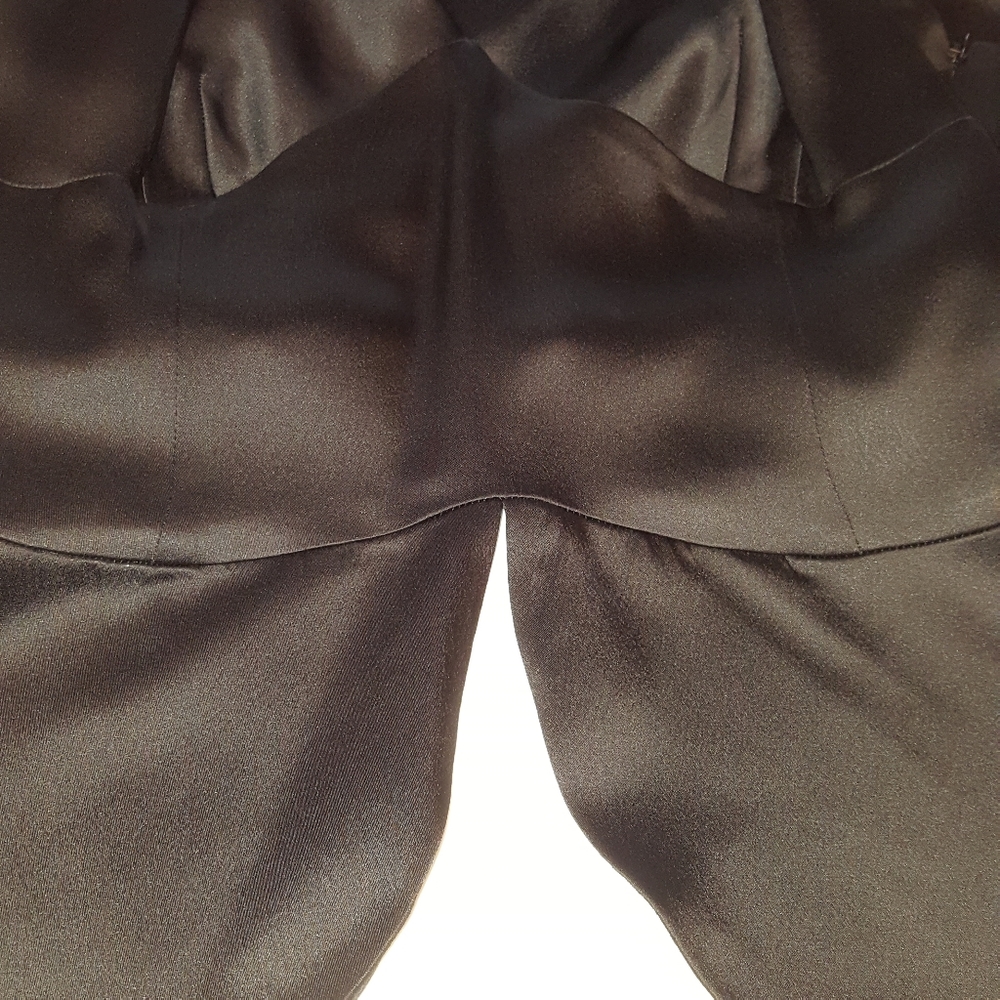 Sexy Satin~Italian Designer Moschino Satin Peplum Cami Top - Picture 9 of 16
